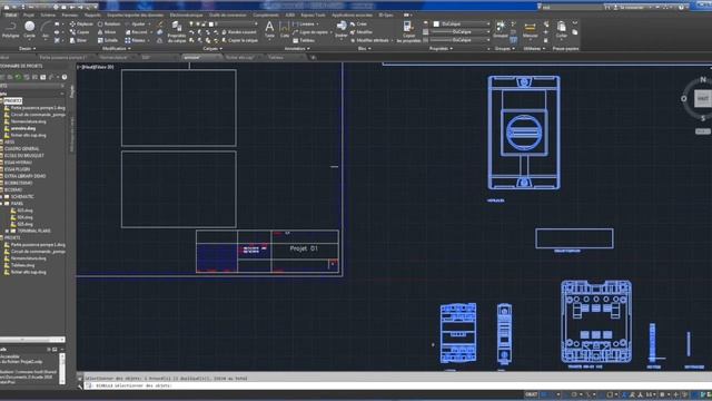 Tutoriel 17 Autocad electrical2019 création du plan de l'armoire смотреть онлайн