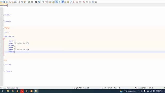 Switch case in PHP | Vijay @ TamilMoon смотреть онлайн