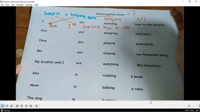 9E ~ Present Continuous Tense смотреть онлайн