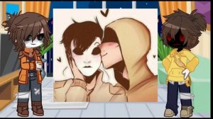 _^Реакция Крипипасты на их шипы^_