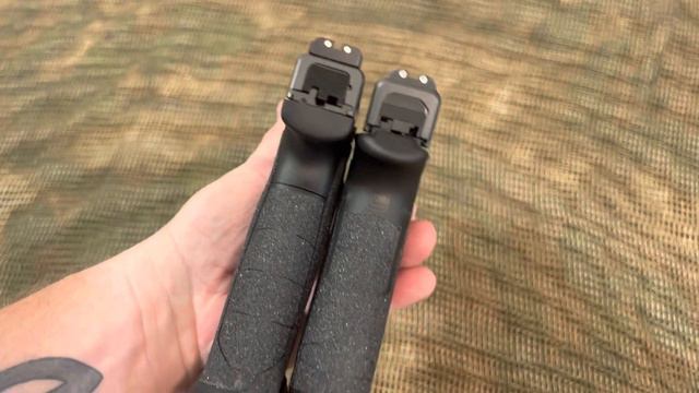 Glock 17 versus CZ P-10F Size Comparison смотреть онлайн