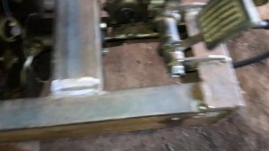 МТП-5. Педальный узел на минитрактор переломка.