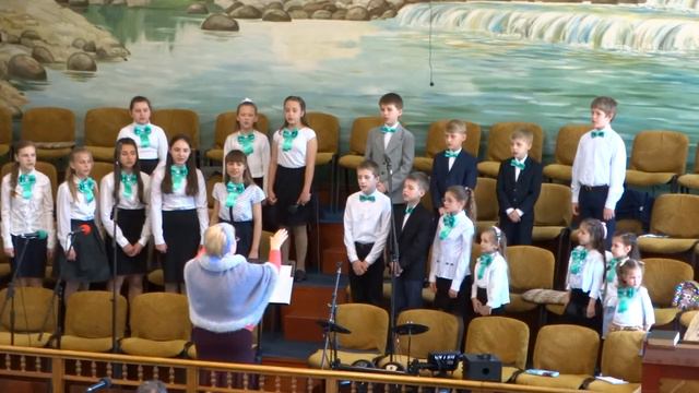 Детский хор ЦЦ ЕХБ г. Кривой Рог - Евангельский рассказ смотреть онлайн