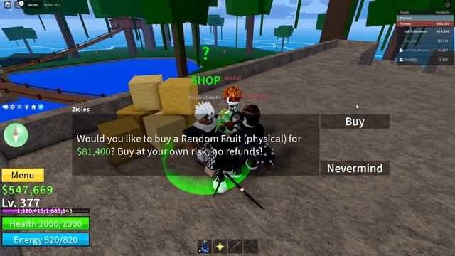 ROBLOX Blox Fruits ПОКУПАЮ ФРУКТ С ДРУЗЬЯМИ смотреть онлайн