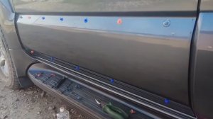 Prado 120 замена клипс накладки водительской двери