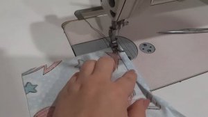 Шов вподгибку с закрытым срезом