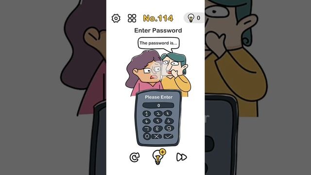 #Answerbrainoutlevel114 enter password Walkthrough brain out level 114 смотреть онлайн