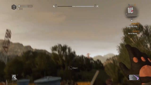 Dying Light The Following Enhanced Edition - Clearing out an outpost with a suppressed Desert Eagle смотреть онлайн