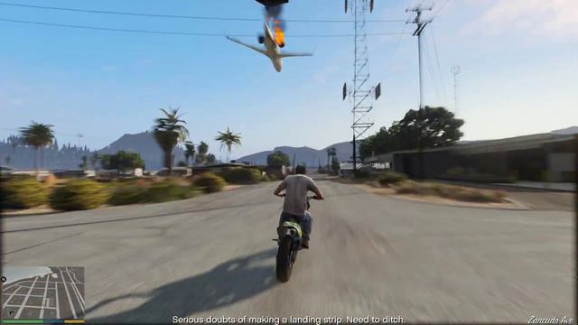 Semi-realistic Motorcycle Handling Testing - GTA 5