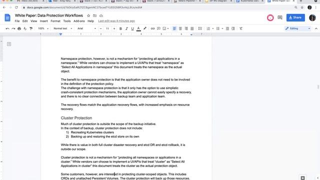 Kubernetes Data Protection Workgroup Meeting 20210407 смотреть онлайн