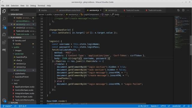 React Task List Part 2 (Play using Scala) смотреть онлайн