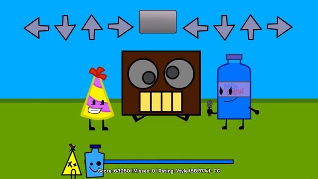 Friday Night Funkin' VS Yoylecake Central V2 + Cutscenes | Battle for Dream Island (FNF Mod) (BFDI) смотреть онлайн