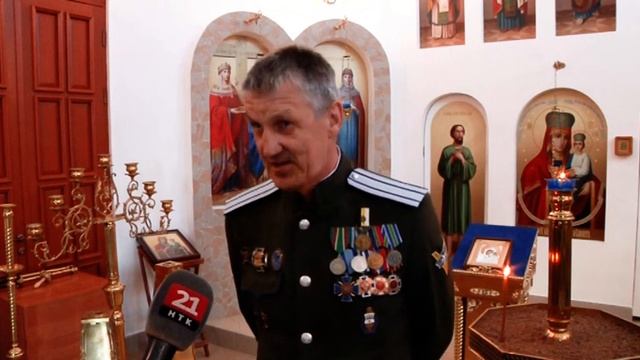 Пять юных казаков приняли присягу в храме Казанской иконы Божией матери смотреть онлайн