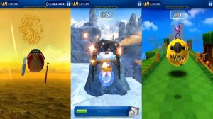 Sonic Dash - RED VS CHUCK VS BOMB