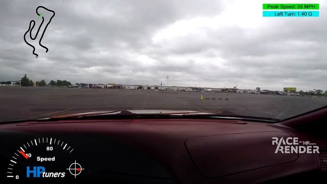 Ford Probe Autocrossing At DriveAutoX Round 2