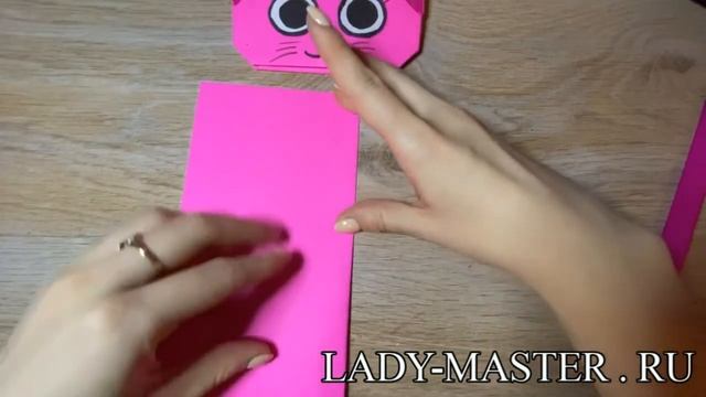 Как сделать котенка из бумаги. How to make a Kitten out of Paper смотреть онлайн