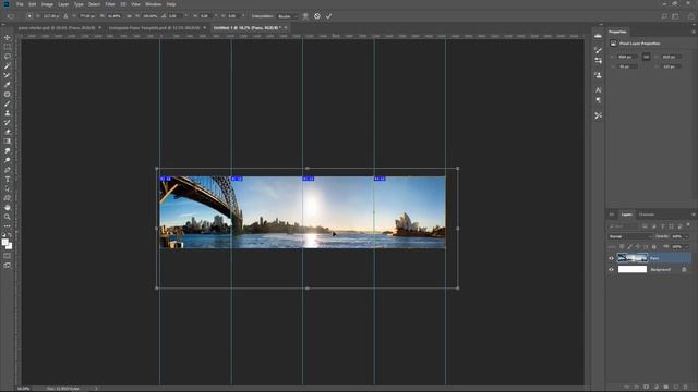 Photoshop: How To Split Images For Instagram's Multi-Post Seamless Panoramas [Free PSD] смотреть онлайн