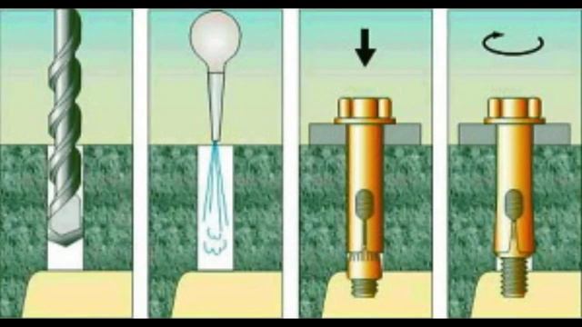 Анкерный болт для сбора каркасной конструкции