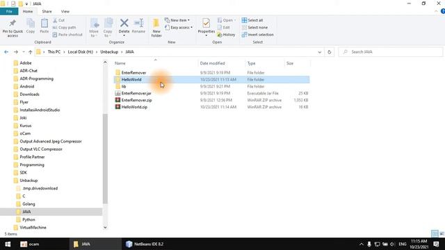 Cara Membuka Project JAVA di Netbeans смотреть онлайн