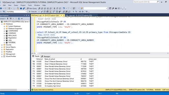 Outer Join with SQL Server смотреть онлайн