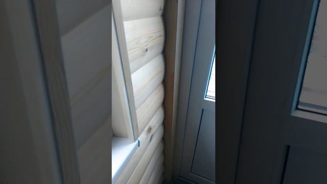 откос двери в помещении с блок-хаусом смотреть онлайн