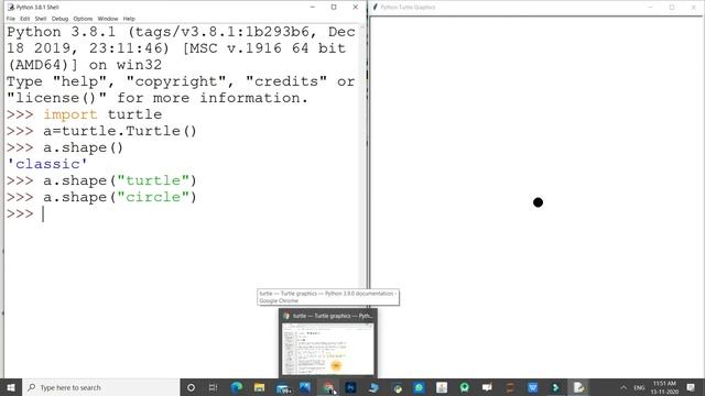 About Turtle Library in Python(Telugu)|Part-1|Python Turtle Graphics|color|shape|title|bgcolor| смотреть онлайн
