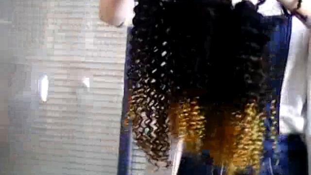 your summer style ombre kinky curl with closure смотреть онлайн