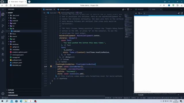 Google Project IDX - New IDE for Flutter and Web Developer(Python, Go, AI and more coming soon) смотреть онлайн