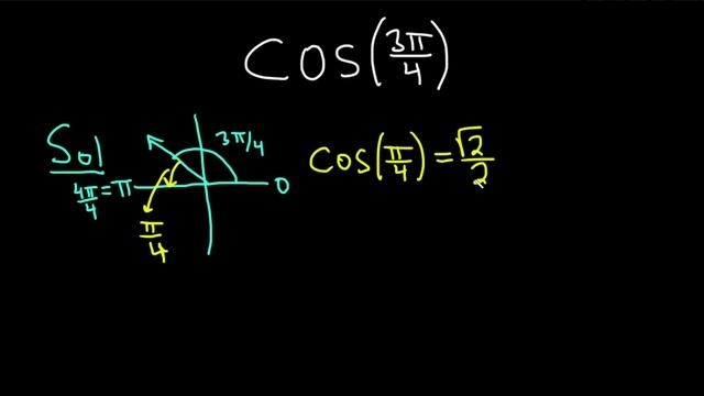 Compute cos(3pi/4) смотреть онлайн