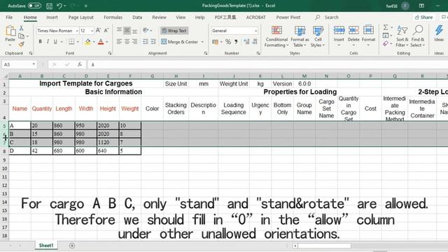 Video tutorial 2 Excel template of importing cargoes смотреть онлайн