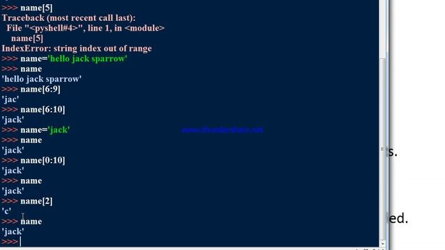 10.Sequences in Python, Python Tamil Tutorial смотреть онлайн