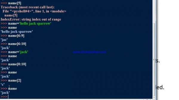 10.Sequences in Python, Python Tamil Tutorial