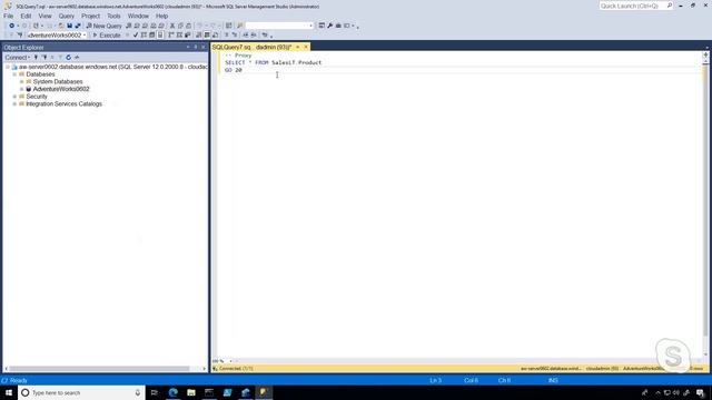 Demo: Configure Azure SQL with Azure CLI | Azure SQL for beginners (Ep. 17) смотреть онлайн