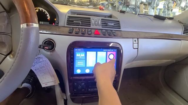Mercedes Benz s500 how to remove radio and install android radio смотреть онлайн