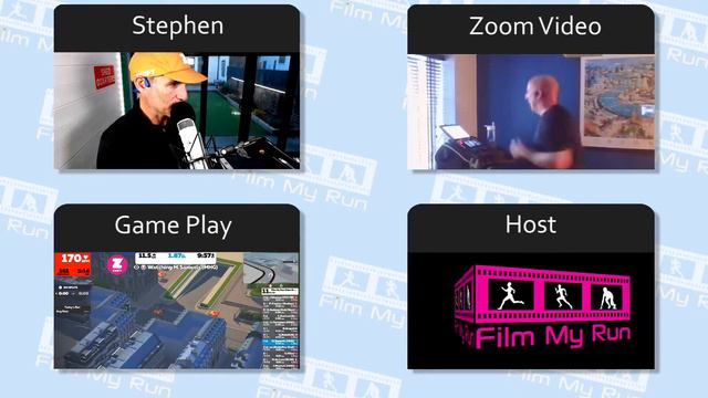 Zwift Run Live - Film My Run Video 5K смотреть онлайн