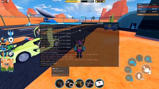 Command Console Improvements/Additions That SHOULD Be Added to Roblox Jailbreak!!! смотреть онлайн