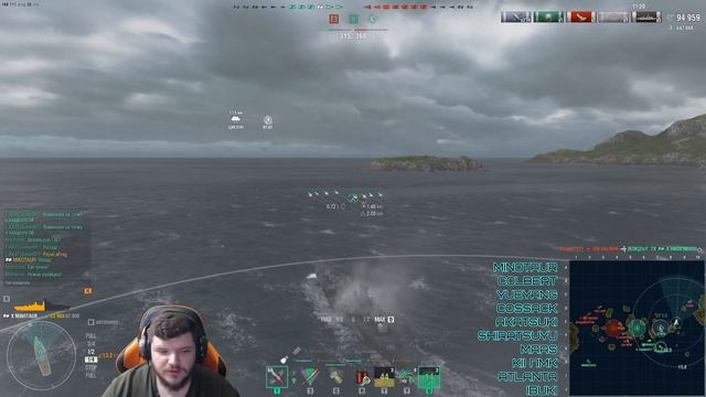 ПОКАЗАЛ СЮРПРИЗ ИЗ ДЫМОВ🔥MINOTAUR - World of Warships смотреть онлайн