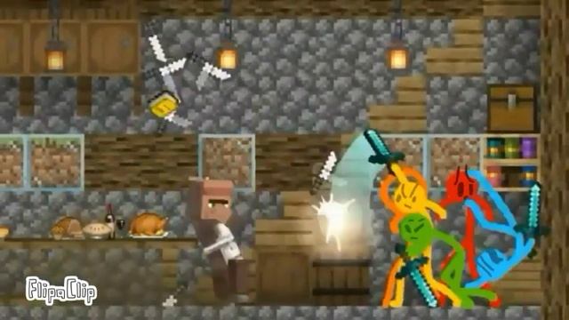 Animation vs minecraft The Chef With Faces смотреть онлайн