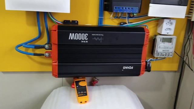 Novo Inversor De 3000 Watts Da FCHAO Em Operação