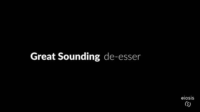 Eiosis e²deesser - Introduction смотреть онлайн