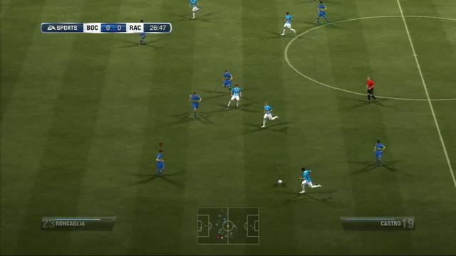 FIFA 12 Full Gameplay - Boca Juniors Vs. Racing Club - Fifallstars.com смотреть онлайн