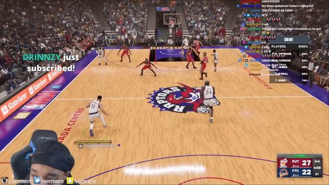 FlightReacts couldn't stop SCREAMING after his $33k team did this against EXPENSIVEST 2k23 team! смотреть онлайн