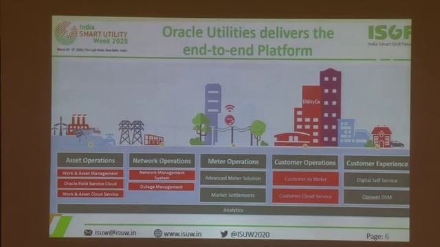 ISUW 2020 | BALU RAMASWAMY, ORACLE UTILITIES | SMART CITY GAS DISTRIBUTION NEW TECHNOLOGIES смотреть онлайн