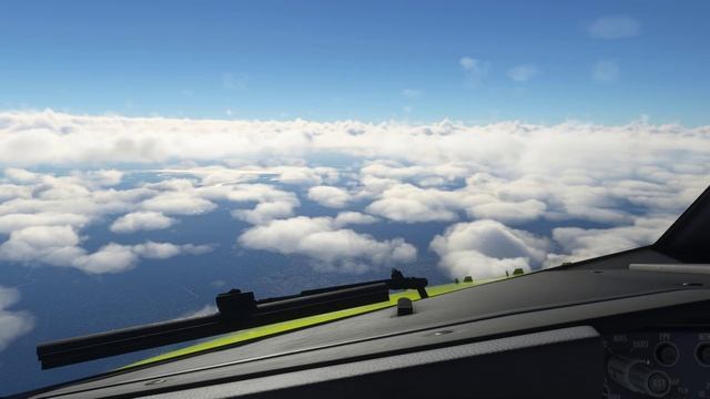 Снижение B737-800BCF S7 17 минут в 1 минуте