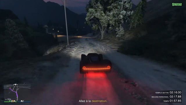 Pillbox Hill time trial contre la montre Grand Theft Auto V смотреть онлайн