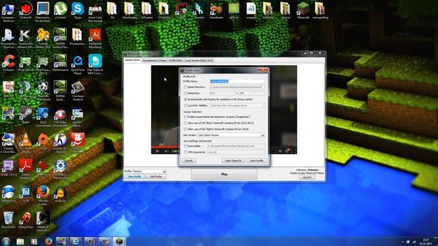 Minecraft 1.7.2 - 1.7.5 + : First Hacked Client - Updated Nodus client for 1.7.4 - by Sir Java [HD] смотреть онлайн