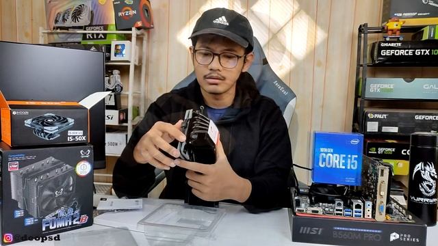 Review ID-Cooling IS-50X V2 CPU Cooler Low Profile 5 Heat Pipes смотреть онлайн