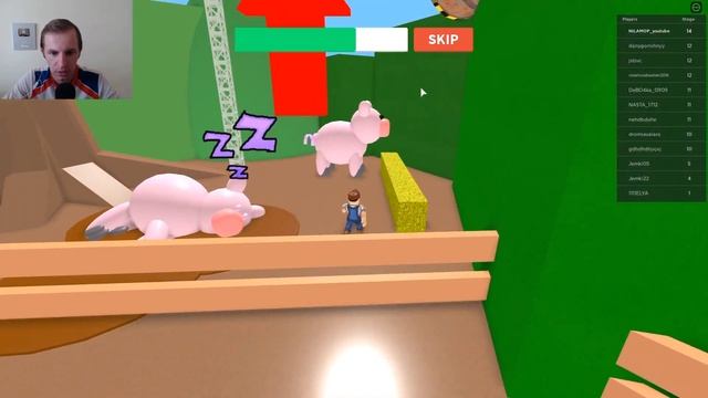 ПОБЕГ ИЗ ФЕРМЫ В РОБЛОКС | Roblox Escape Piggy's Farm Obby смотреть онлайн