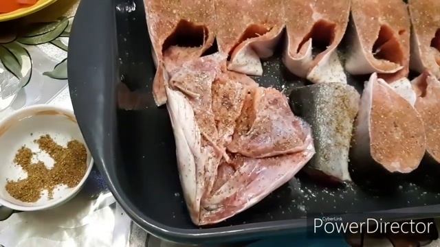 #Рыбноеблюдо#рыба?? "Горбуша запечённая в духовке" к новогоднему столу номер"9" смотреть онлайн